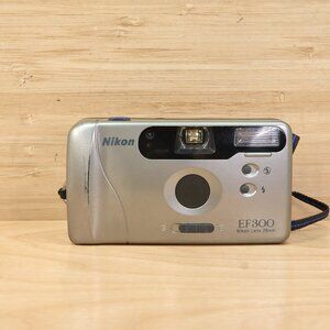 Nikon EF300 35mm Film Camera Point & Shoot, Tested Working